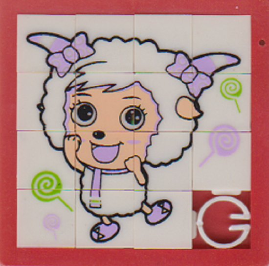 50-Schiebepuzzle sort. Sonderposten Großhandel NEU Tombola Wurfmaterial Karneval