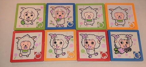 50-Schiebepuzzle sort. Sonderposten Großhandel NEU Tombola Wurfmaterial Karneval