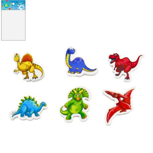 48 Radiergummi Dinosaurier OVP Tombola Wurfmaterial Karneval