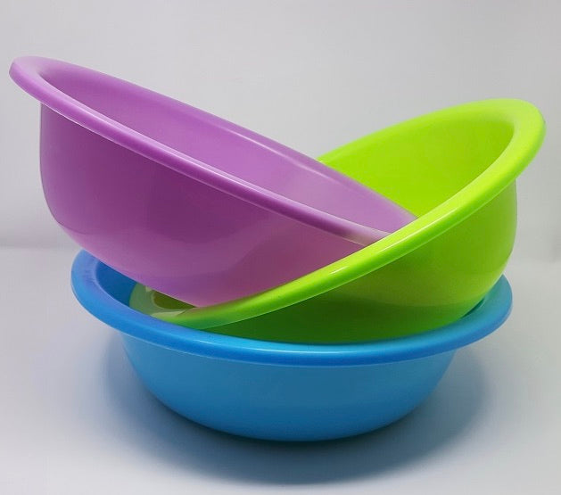 12 Waschschüssel Camping Spülschüssel Abwaschschüssel Plastikschüssel 3-Farben!