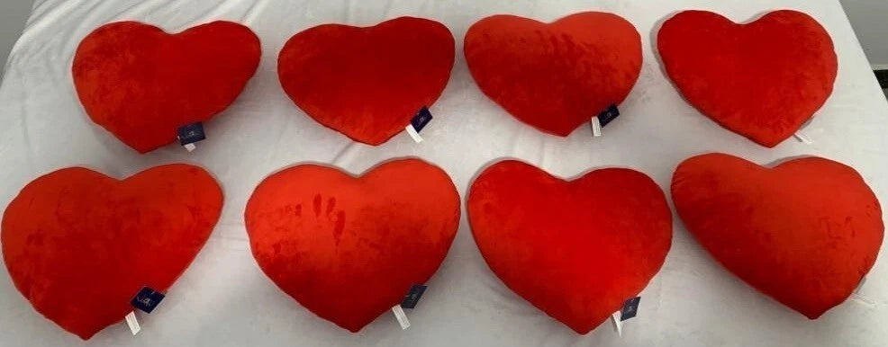 Herz Kuschelkissen 40 cm Plüsch OVP